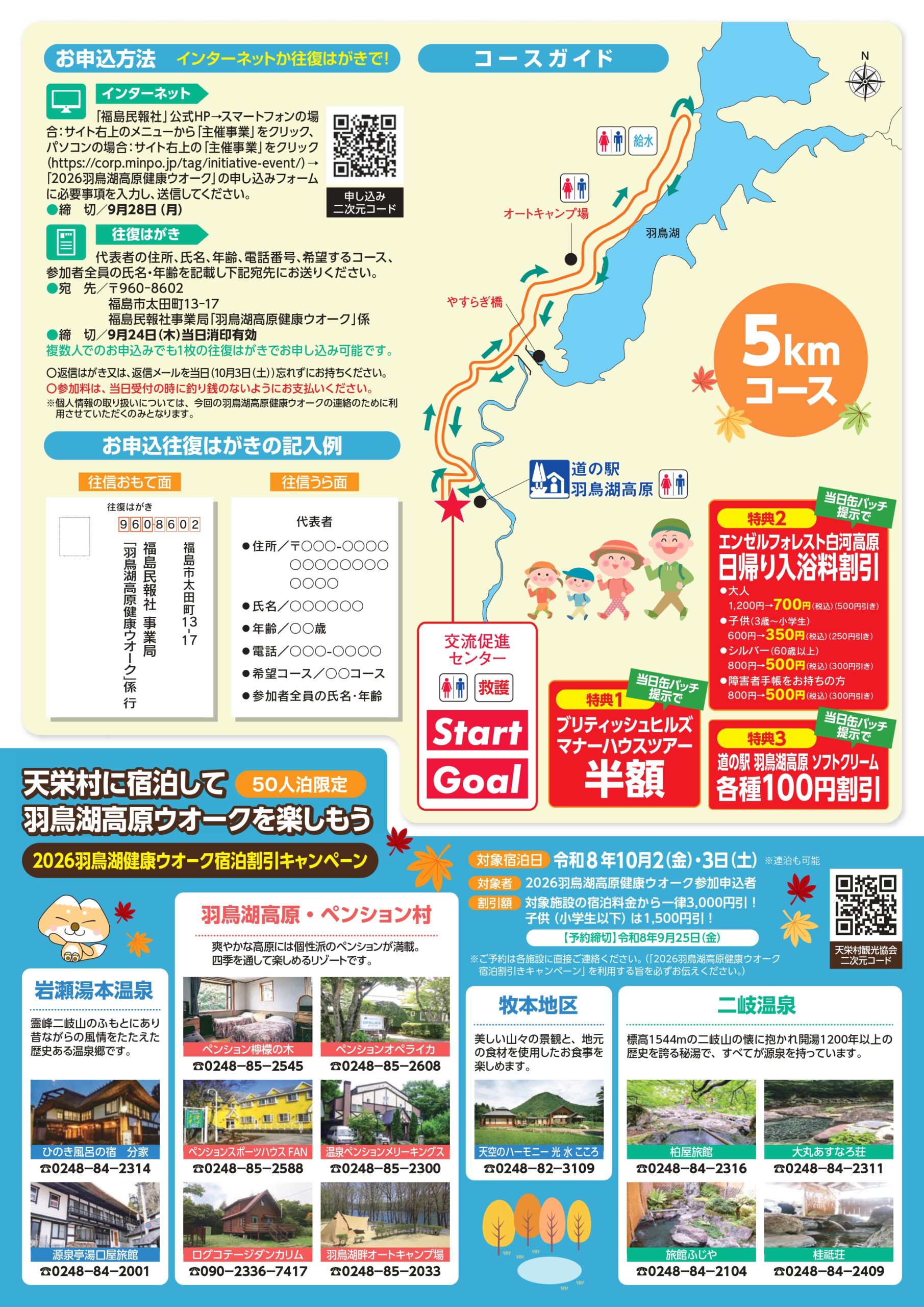 2026羽鳥湖高原健康ウオーク